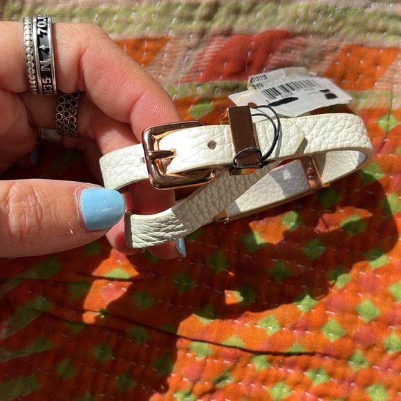 Marc Jacobs Leather Wrap Rose Gold Bracelet - Picture 3 of 4